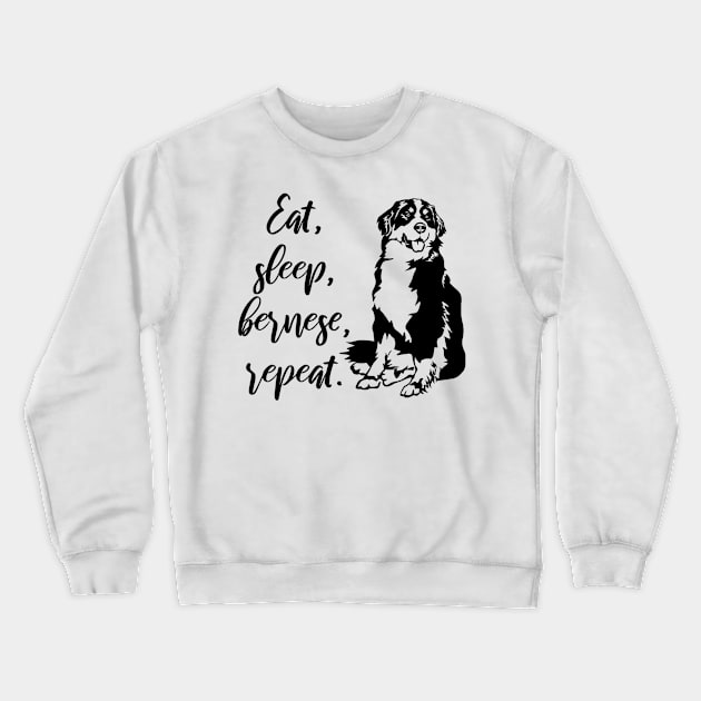 Bernese mountain dog Crewneck Sweatshirt by Bernesemountaindogstuff